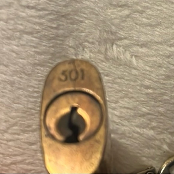 Louis Vuitton Black and Gold Padlock Choker Necklace 301 - Picture 6 of 8